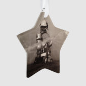 仕事の消防士 オーナメント (正面)