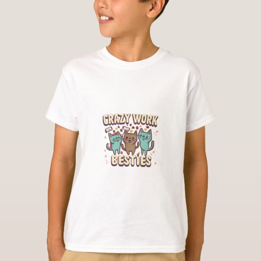 仕事の熱狂する別売り仕事のベストギフト必須 Tシャツ (正面)