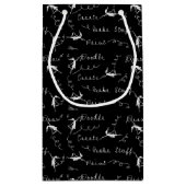 仕事の芸術の妖精 スモールペーパーバッグ (裏面)