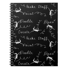 仕事の芸術の妖精 ノートブック