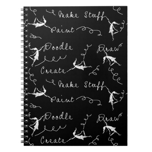 仕事の芸術の妖精 ノートブック (正面)