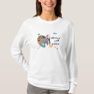 仕事の芸術家 Tシャツ