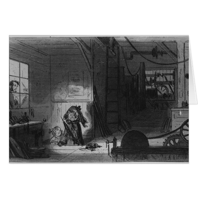 仕事の訪問者 (正面横)