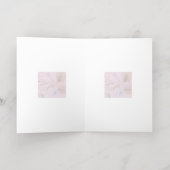 仕事の進捗を励ます詩 箔グリーティングカード (内側レイダウン)