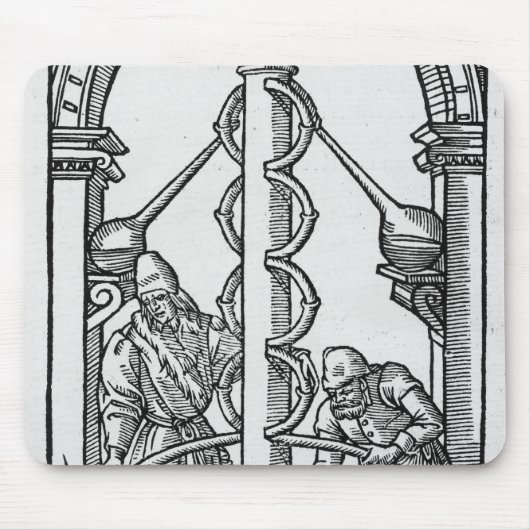 仕事の錬金術師 マウスパッド (正面)