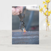 仕事の鍛治屋 カード (黄色い花)