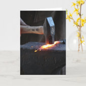 仕事の鍛治屋 カード (黄色い花)