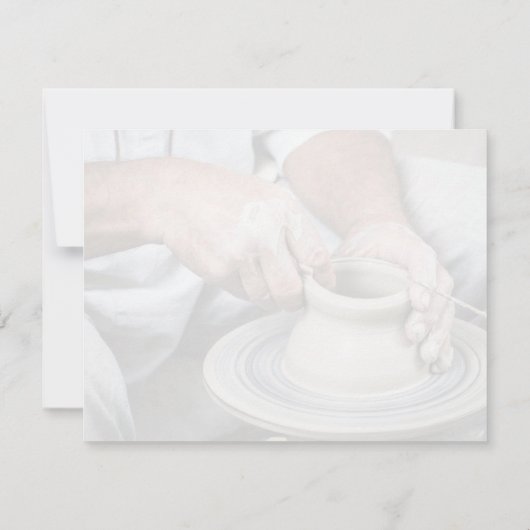 仕事の陶工 カード (裏面)