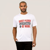 仕事の静寂の麻酔医 Tシャツ (正面フル)
