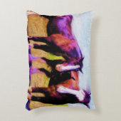 仕事の馬 アクセントクッション (正面(垂直))