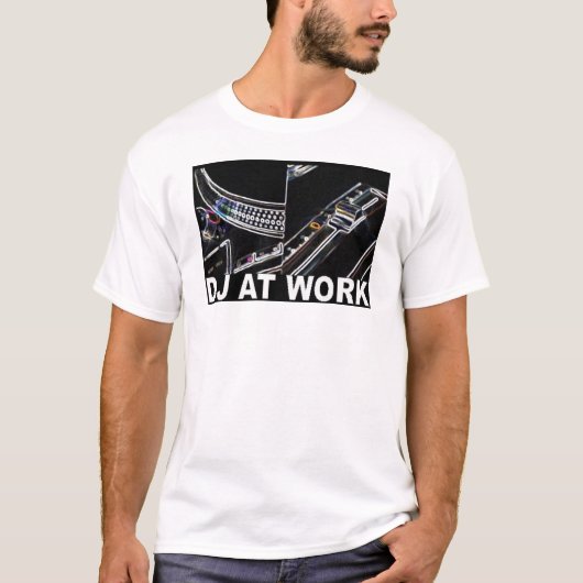 仕事のDJ Tシャツ (正面)