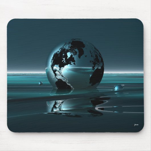 仕事のmousepadに潤滑油を差して下さい マウスパッド (正面)