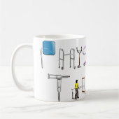 仕事のPT コーヒーマグカップ (左)