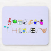 仕事のST マウスパッド (正面)