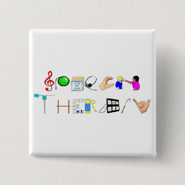 仕事のST 缶バッジ