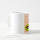 仕事はです-私の茶が私に言う何を愛か コーヒーマグカップ (正面左)