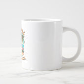 仕事はほどほどにビーチを楽しもう ジャンボコーヒーマグカップ (右)