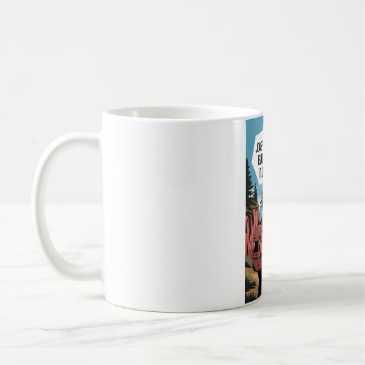 仕事はポケットを満たすが、冒険は自分の荘を満たす コーヒーマグカップ (左)