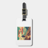 仕事はレワードランナーの山々 ラゲッジタグ (正面縦)