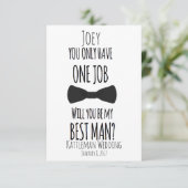 仕事は一つしかないので私の花婿介添人? 招待状 (スタンド正面)