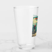 仕事は報酬のサイクリストの山々 タンブラーグラス (右)