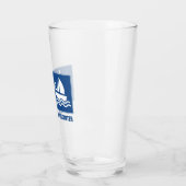 仕事は大事、帆走は重要 タンブラーグラス (左)