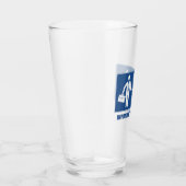 仕事は大事、帆走は重要 タンブラーグラス (右)