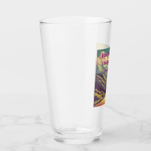 仕事は女性のサイクリストの山々に報いる タンブラーグラス (右)