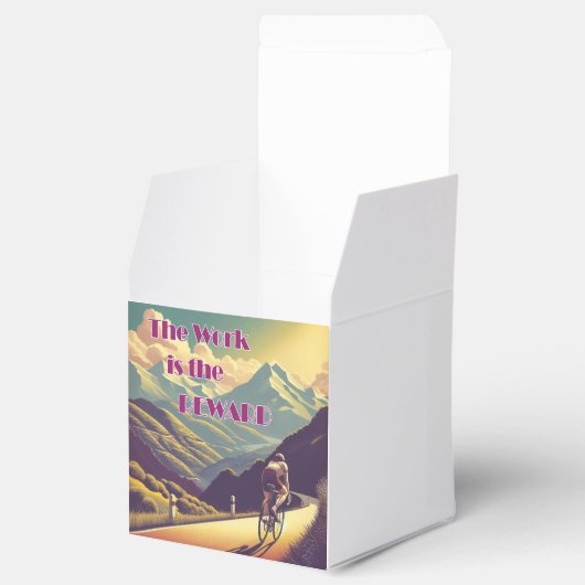 仕事は女性のサイクリストの山々に報いる フェイバーボックス (オープン)