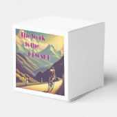 仕事は女性のサイクリストの山々に報いる フェイバーボックス (裏面サイド)