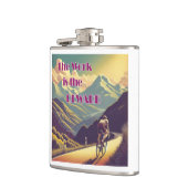 仕事は女性のサイクリストの山々に報いる フラスク (左)