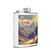 仕事は女性のサイクリストの山々に報いる フラスク (右)