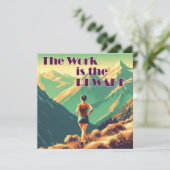 仕事は女性ランナー山の報酬である (スタンド正面)