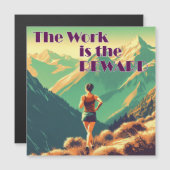 仕事は女性ランナー山の報酬である (正面/裏面)