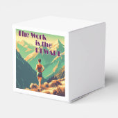 仕事は女性ランナー山の報酬である フェイバーボックス (裏面サイド)