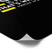 仕事は懸命だからほとんど働かない ポスター (角)