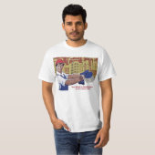 仕事は武器です Tシャツ (正面フル)