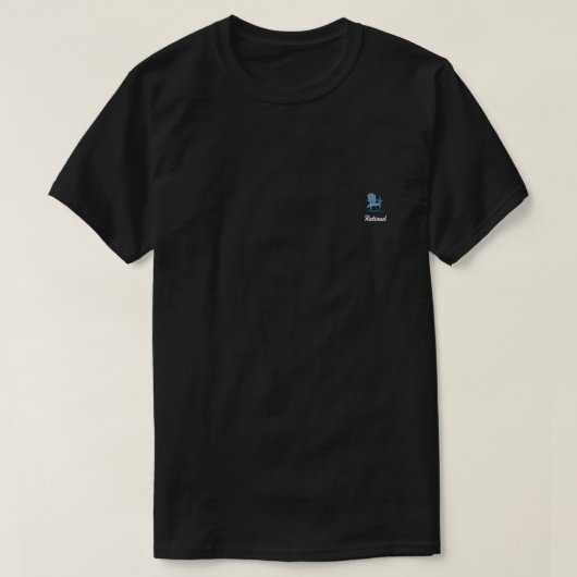 仕事は永久にキャンセルです Tシャツ (デザイン正面)