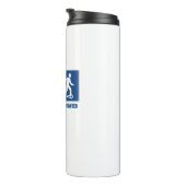 仕事は重要だがスノーシューこそがもっと重要 タンブラー (回転右)