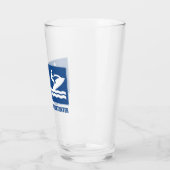 仕事は重要で、ジェットスキーは重要だ タンブラーグラス (左)