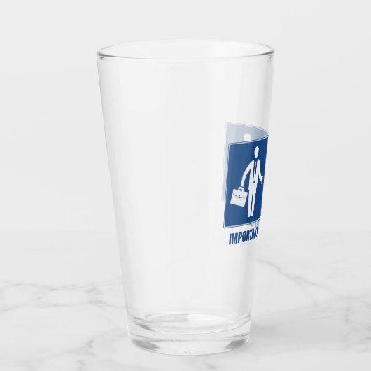 仕事は重要なスノーシューは重要である タンブラーグラス (右)