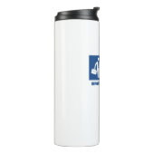 仕事は重要、ゴルフは重要 タンブラー (回転左)