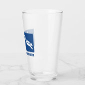 仕事は重要、スキューバダイビングは重要 タンブラーグラス (左)