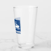 仕事は重要、スノーモービルは重要 タンブラーグラス (左)