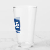 仕事は重要、水泳は重要 タンブラーグラス (左)