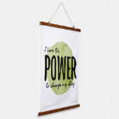 仕事やる気を起こさせると成功のためのことわざ 吊り下げ型タペストリー (傾斜あり)