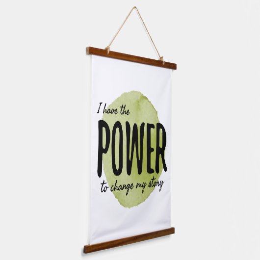 仕事やる気を起こさせると成功のためのことわざ 吊り下げ型タペストリー (傾斜あり)