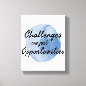 仕事やる気を起こさせると成功の言葉 キャンバスプリント (正面)