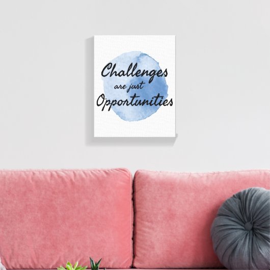 仕事やる気を起こさせると成功の言葉 キャンバスプリント (インサイチュ (リビング))