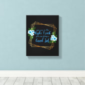 仕事やる気を起こさせるの感動的引用文 キャンバスプリント (インサイチュ (ウッドフロア))